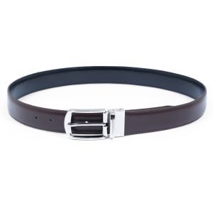 BROWN PLAIN FORMAL BELT