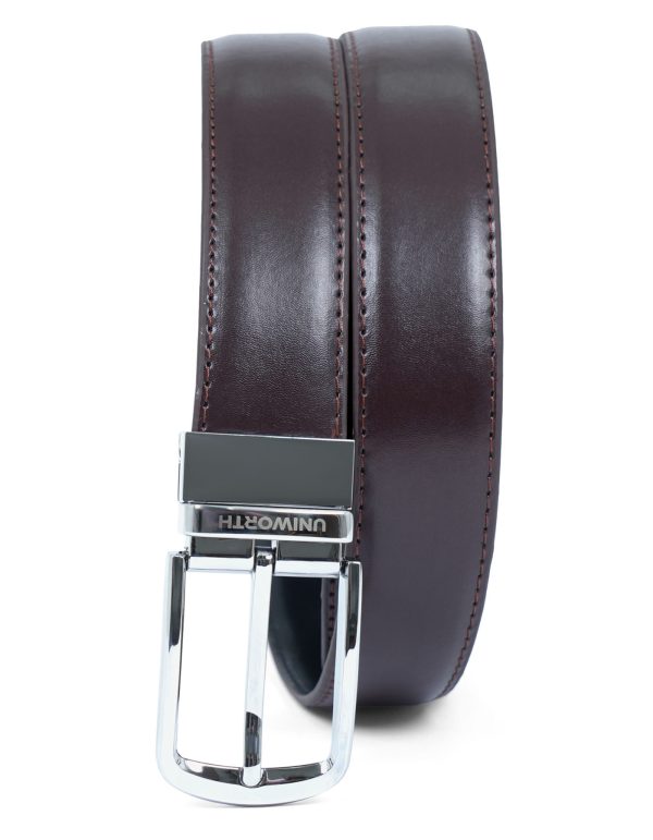 BROWN PLAIN FORMAL BELT