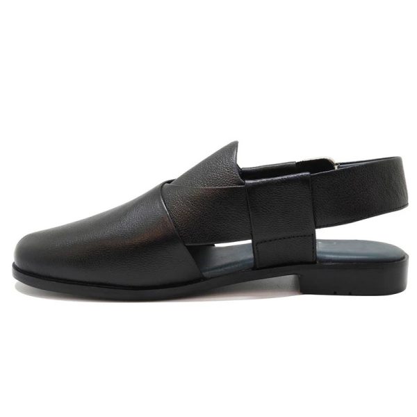 BLACK CASUAL PESHAWARI CHAPPAL