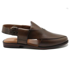 BROWN CASUAL PESHAWARI CHAPPAL